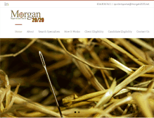 Tablet Screenshot of morgan2020.net